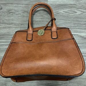 Brown London Fog Handbag